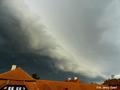 Fot. 5. Okolice Wałbrzycha. Kolejne etapy przesuwania się chmury cumulonimbus arcus rano (godz. 8:27 – 8:29) 22 sierpnia 2012 r.