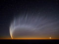 Kometa McNaught. Fotografia wykonana w styczniu 2007 r. w Obserwatorium Paranal (Chile).