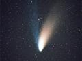 Kometa Hale-Bopp sfotografowana przez autora 28 marca 1997 r.