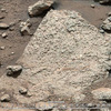 Marsjańska skała badana przez łazik Curiosity