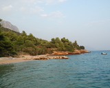 Wybrzeże Adriatyku. Góry dosłownie wkraczają do morza. (fot. P. Olejniczak)