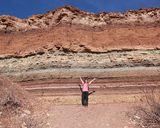 Przykład warstw skalnych niezaburzonych (Argentyna, fot. wikipedia.org).